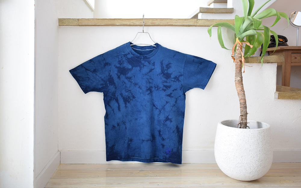 うみかぜ染めTシャツ（男性用）：野川染織工業